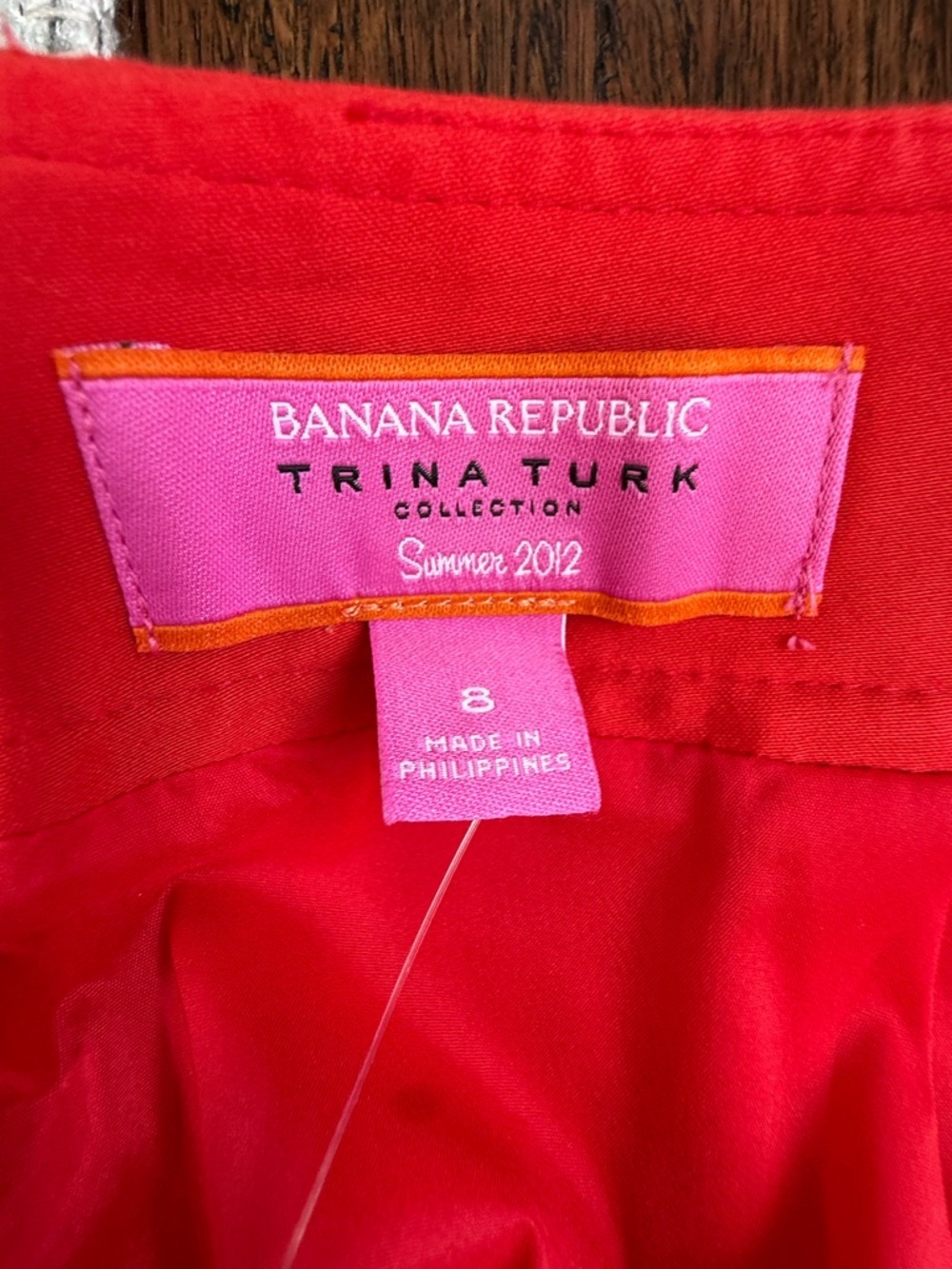 Banana Republic Red Pencil Skirt - Picture 14 of 17